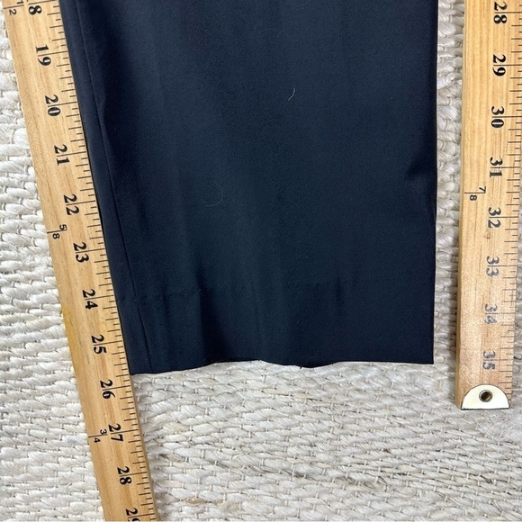 Theory Sz 12 Black Work Pant  Side Zip - Picture 7 of 13